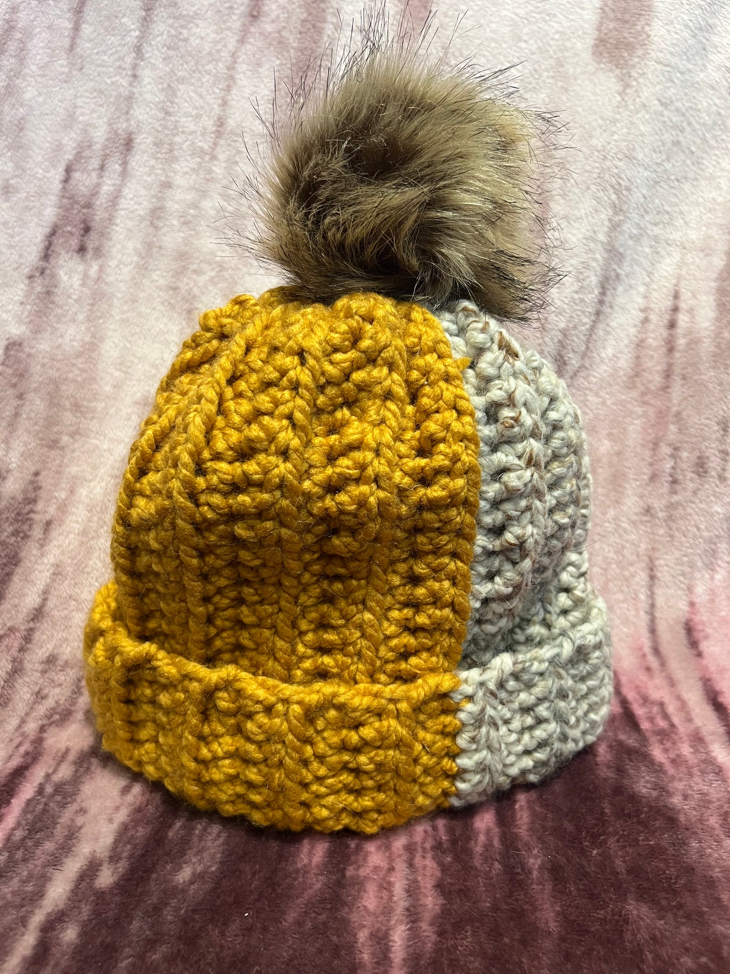 Crochet Pom Hat