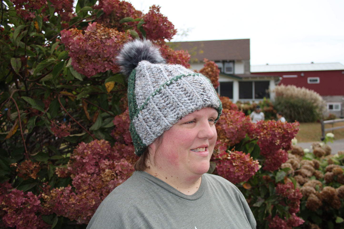 Crochet Pom Hat