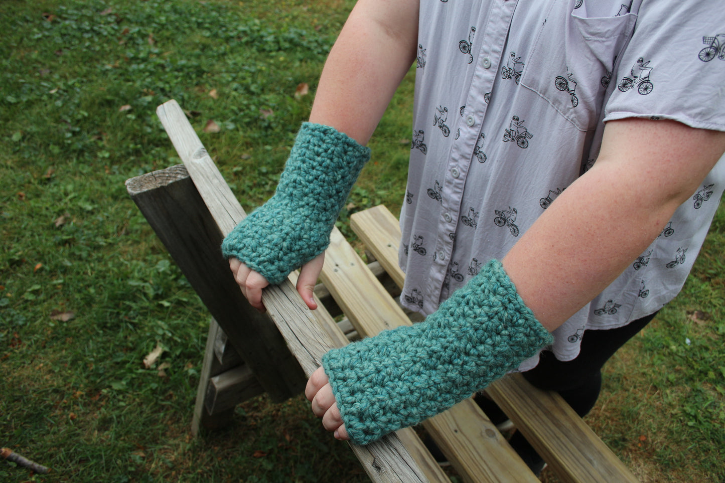 Aqua Hand/Wrist Warmers